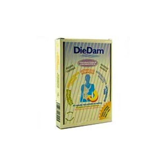Diedam Lactobacilos y Bifidobacterias, 8 cepas probióticas vivas, 30 cápsulas. Mantiene sistema inmune.