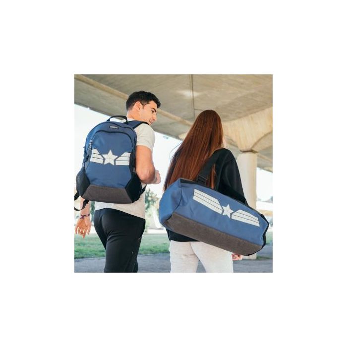 Mochila Escolar Marvel Azul (33 x 48,5 x 18 cm) 5 Mochila Escolar Marvel Azul (33 x 48,5 x 18 cm) 5