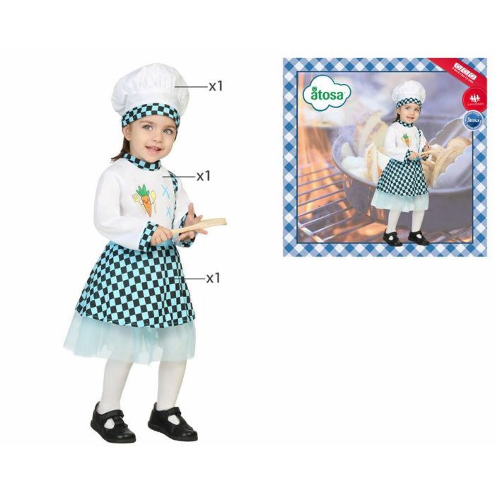 Disfraz para Bebés Cocinera (3 pcs) 7 Disfraz para Bebés Cocinera (3 pcs) 7