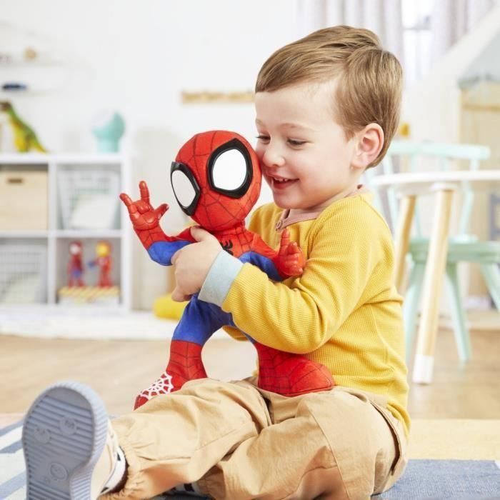 Spidey baila y gatea, peluche interactivo con música y sonidos, juguetes de superhéroes a partir de 3 años, Spidey y sus Amigos Extraores 3 Spidey baila y gatea, peluche interactivo con música y sonidos, juguetes de superhéroes a partir de 3 años, Spidey y sus Amigos Extraores 3