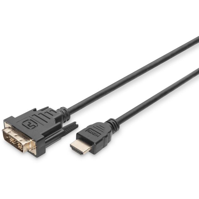 DIGITUS HDMI-Kabel A->DVI(18+1) St/St 2.0m schwarz FullHD 0 DIGITUS HDMI-Kabel A->DVI(18+1) St/St 2.0m schwarz FullHD 0