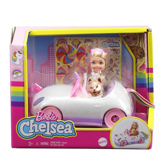 Muñeca Barbie Chelsea Con Coche Y Mascota Gxt41 Mattel 3