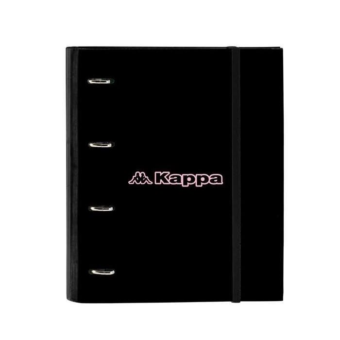 Carpeta de anillas Kappa Silver pink Negro Rosa 27 x 32 x 3.5 cm 0 Carpeta de anillas Kappa Silver pink Negro Rosa 27 x 32 x 3.5 cm 0