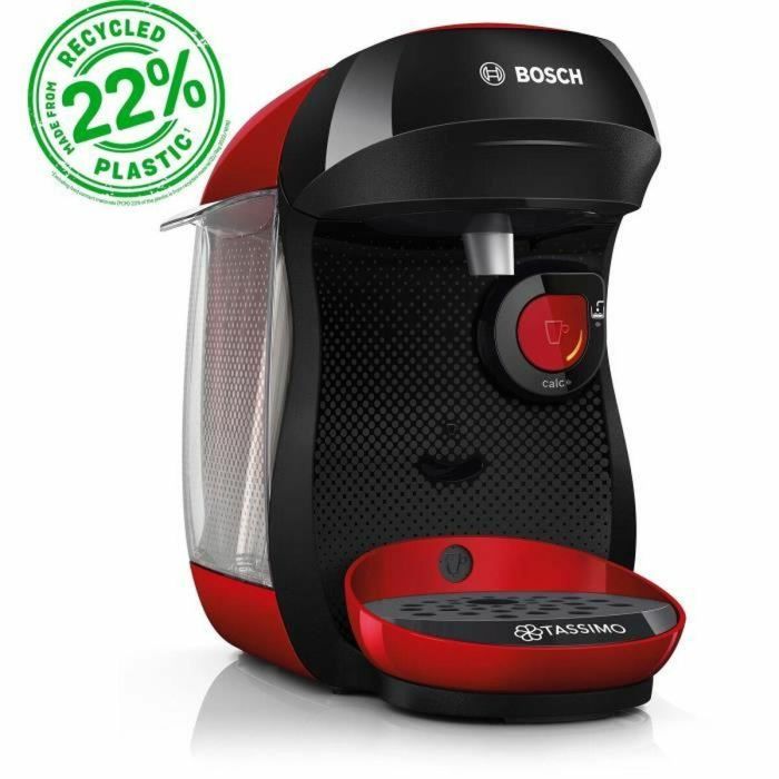 Cafetera multibebidas - BOSCH - TASSIMO - T10 Happy red - 1400 W