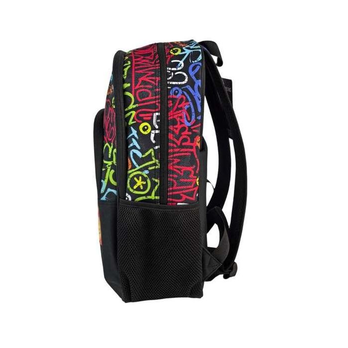 Mochila primaria ranking grafitti doble compartimento adaptable a carro 44 x 31 x 17 cm. 3 Mochila primaria ranking grafitti doble compartimento adaptable a carro 44 x 31 x 17 cm. 3