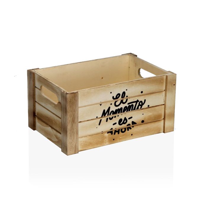 Set 3 Cajas Madera El Momento Es Ahora Versa 25X17CM (2 Unidades) 2 Set 3 Cajas Madera El Momento Es Ahora Versa 25X17CM (2 Unidades) 2