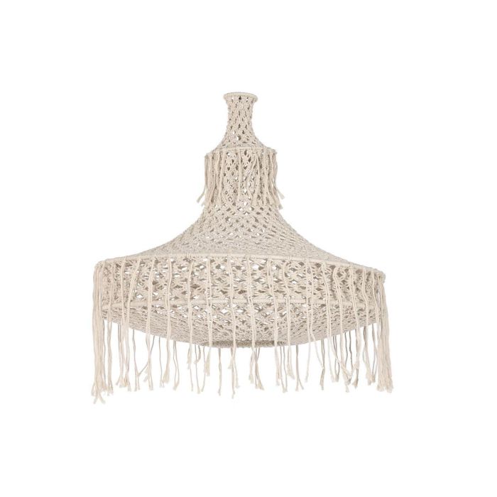 Pantalla Boho DKD Home Decor Natural 63 x 70 x 63 cm Pantalla Boho DKD Home Decor Natural 63 x 70 x 63 cm