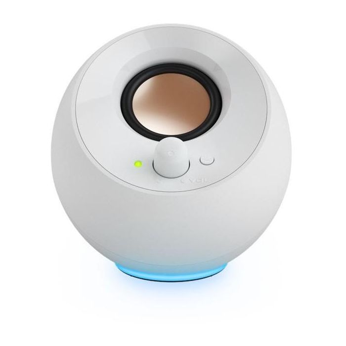 Creative Lautsprecher Pebble SE RGB Stereo. weiß 2