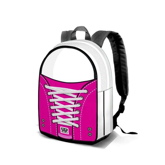 OMP! Sneakers Fuchsia Mochila Grande Urbana 1 Compartimento 17x30x40cm 60% PU 40% Algodón Poliéster Fucsia 0 OMP! Sneakers Fuchsia Mochila Grande Urbana 1 Compartimento 17x30x40cm 60% PU 40% Algodón Poliéster Fucsia 0