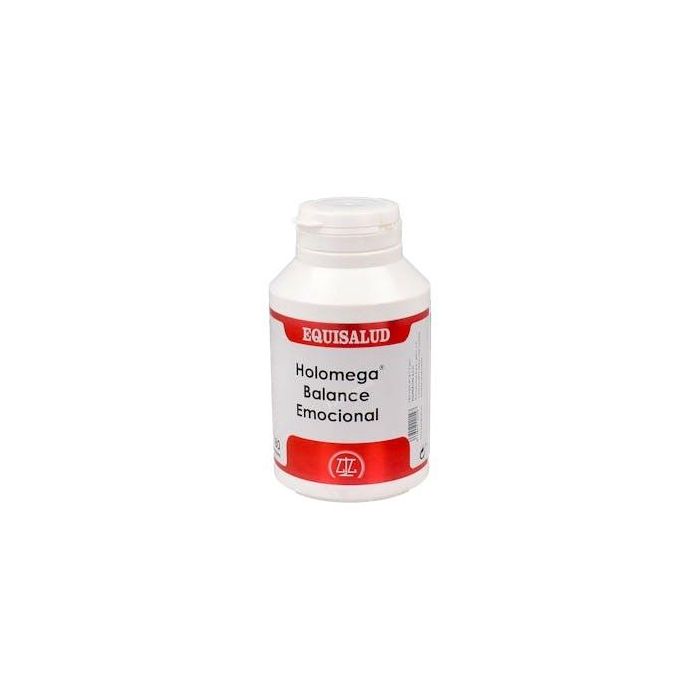 Holomega Balance Emocional con Ashwagandha, Hipérico, Rodiola y Azafrán Saffr'Activ 180 Cápsulas. Regula sistema nervioso.