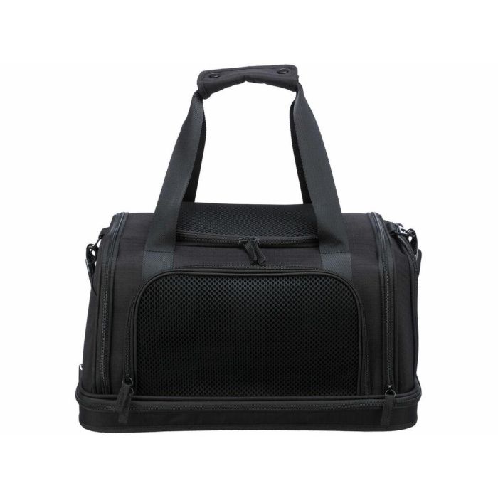 Bolso para Mascotas Trixie Airline Plane Negro Poliéster Goma Eva 28 × 25 × 44 CM 12