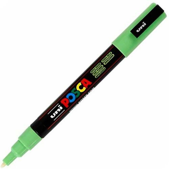 Rotulador de pintura acrílica POSCA PC-3M Verde Claro 0,9-1,3 mm (6 Unidades) 1