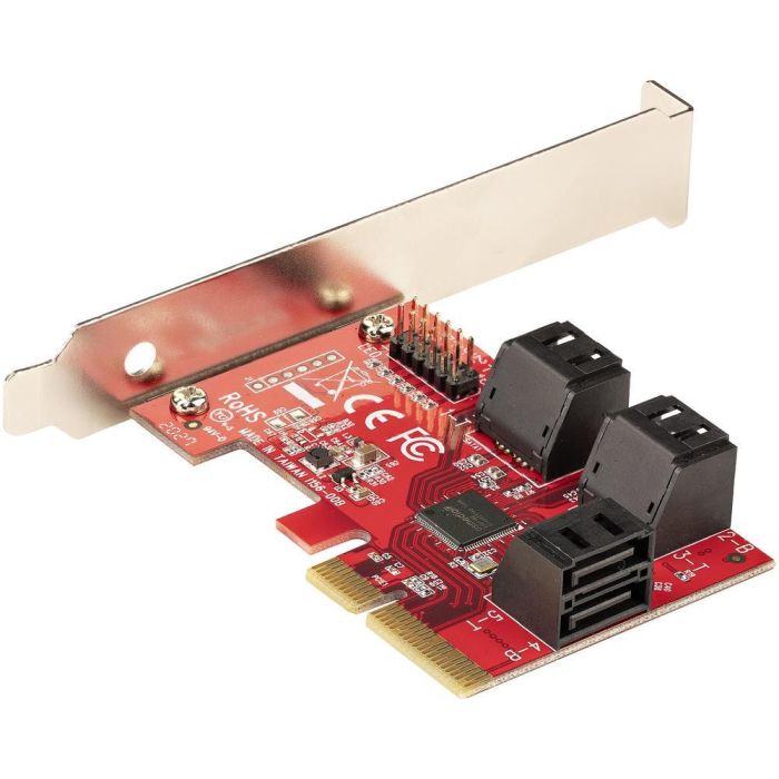 StarTech.com 6P6 Tarjeta Controladora PCIe 3.0 x4 SATA 6 Puertos 6Gb/s con Perfil Bajo para HDDs/SSDs 3 StarTech.com 6P6 Tarjeta Controladora PCIe 3.0 x4 SATA 6 Puertos 6Gb/s con Perfil Bajo para HDDs/SSDs 3