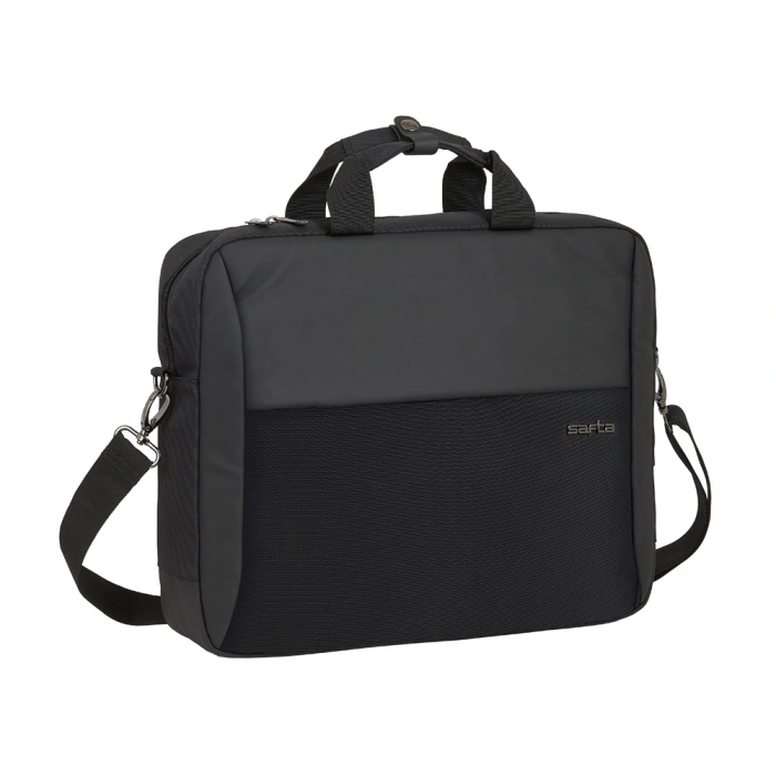 Safta Maletín para Portátil 15,6" Business 41x90x33cm Negro Nylon Gucci 900D + Piel PVC 0 Safta Maletín para Portátil 15,6" Business 41x90x33cm Negro Nylon Gucci 900D + Piel PVC 0