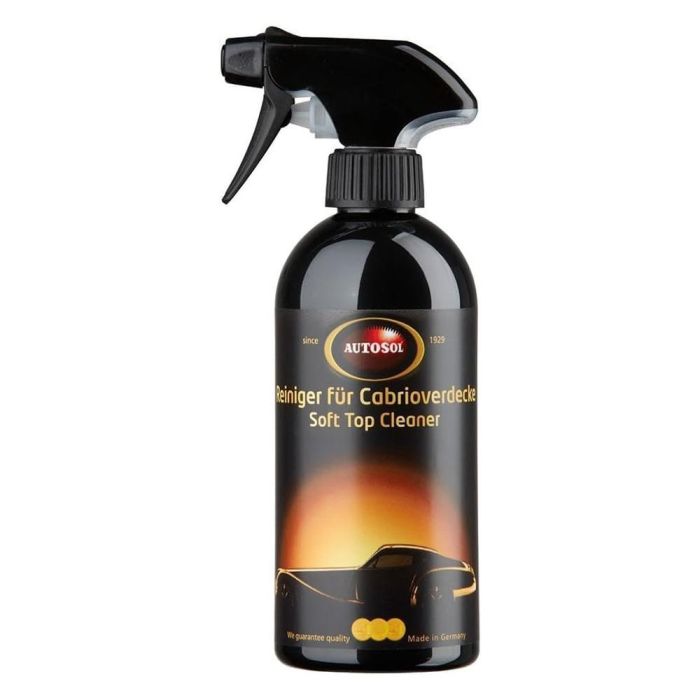 Autosol SOL11007900 Limpiador de Capota Blanda, Botella Spray 500ml, Elimina Suciedad y Prepara para Impregnación Autosol SOL11007900 Limpiador de Capota Blanda, Botella Spray 500ml, Elimina Suciedad y Prepara para Impregnación