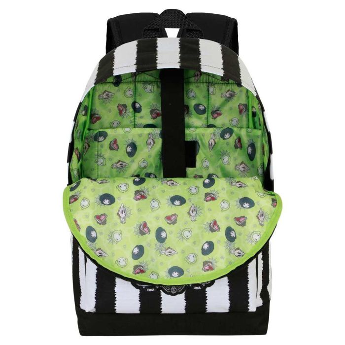 Bitelchús / Beetlejuice Mochila HS FAN 2.2 Stripes, Resistente al Agua, Blanco 2 Bitelchús / Beetlejuice Mochila HS FAN 2.2 Stripes, Resistente al Agua, Blanco 2