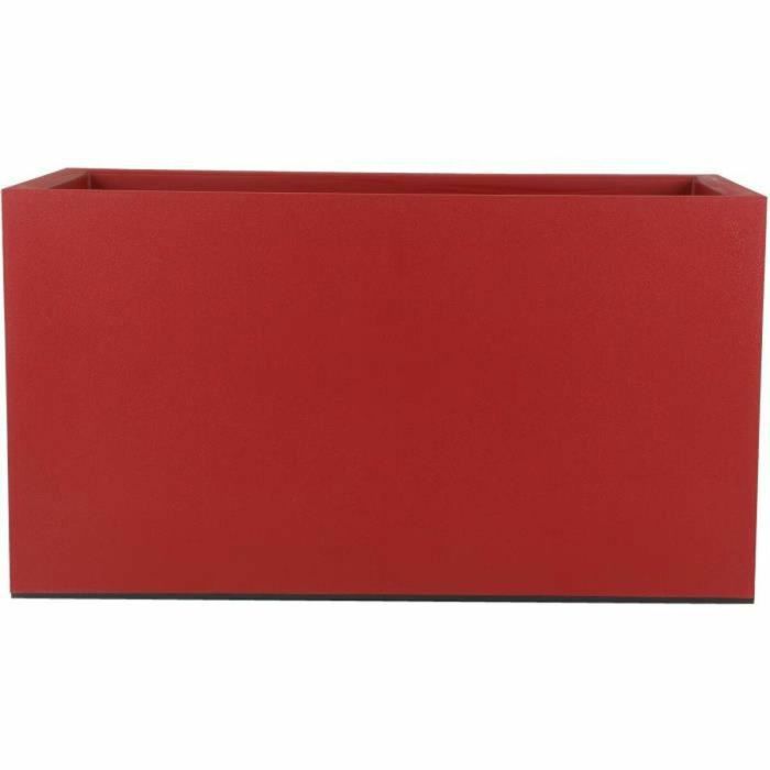 Riviera RIV3580798265562 Bin de Flores de Granito - 60x30 cm - Rojo