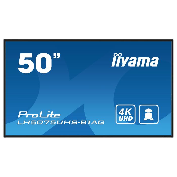 iiyama LH5075UHS-B1AG Pantalla LCD 49.5" 4K UHD Wifi 24/7