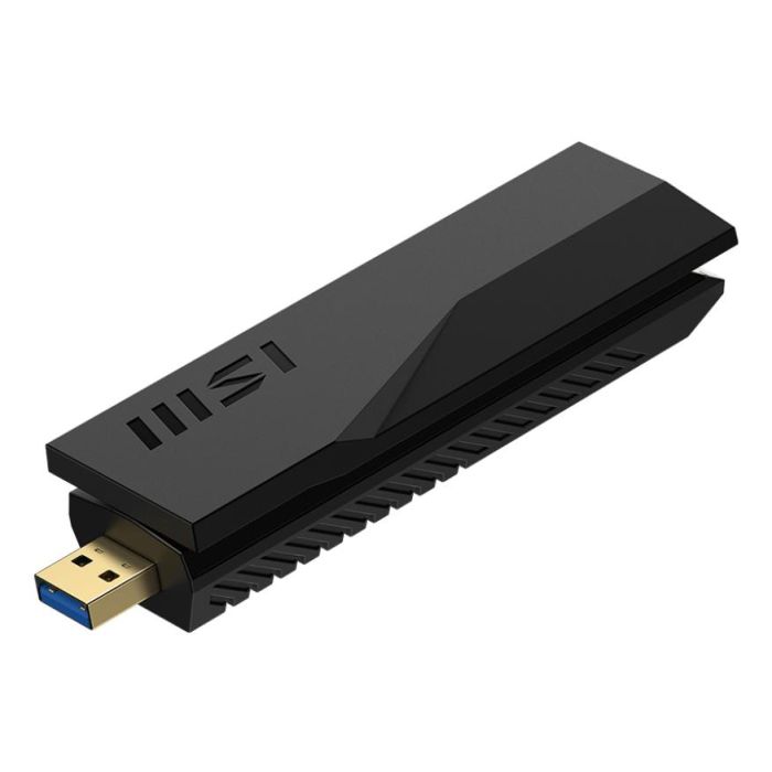 MSI BE6500 WiFi7 USB Stick - Dongle tarjeta y adaptador de interfaz USB 3.2 Gen 1 (3.1 Gen 1) 3 MSI BE6500 WiFi7 USB Stick - Dongle tarjeta y adaptador de interfaz USB 3.2 Gen 1 (3.1 Gen 1) 3