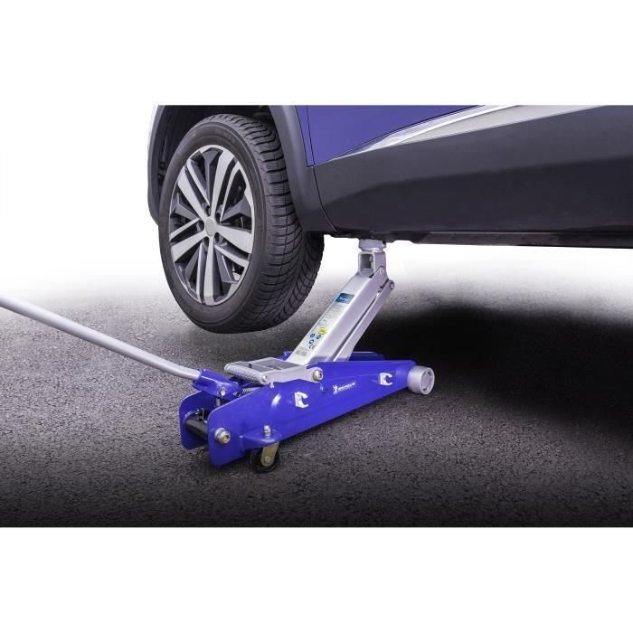Michelin Cric Hidráulico de Elevación 2,25 T, Rango 15-53 cm, para SUV, 4x4 y Autocaravanas, Chasis Extralargo con Brazo de 70 cm 1 Michelin Cric Hidráulico de Elevación 2,25 T, Rango 15-53 cm, para SUV, 4x4 y Autocaravanas, Chasis Extralargo con Brazo de 70 cm 1