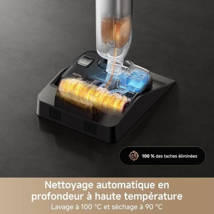 Mova Aspiradora MOVA X4 PLUS Antienredos Limpieza Automática 100°C Succión 20 kPa 3 Mova Aspiradora MOVA X4 PLUS Antienredos Limpieza Automática 100°C Succión 20 kPa 3