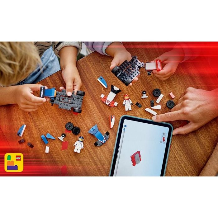 LEGO 60464 City Coches de Carreras F1 Williams Racing y Haas - Juguete para 4+ Años 7