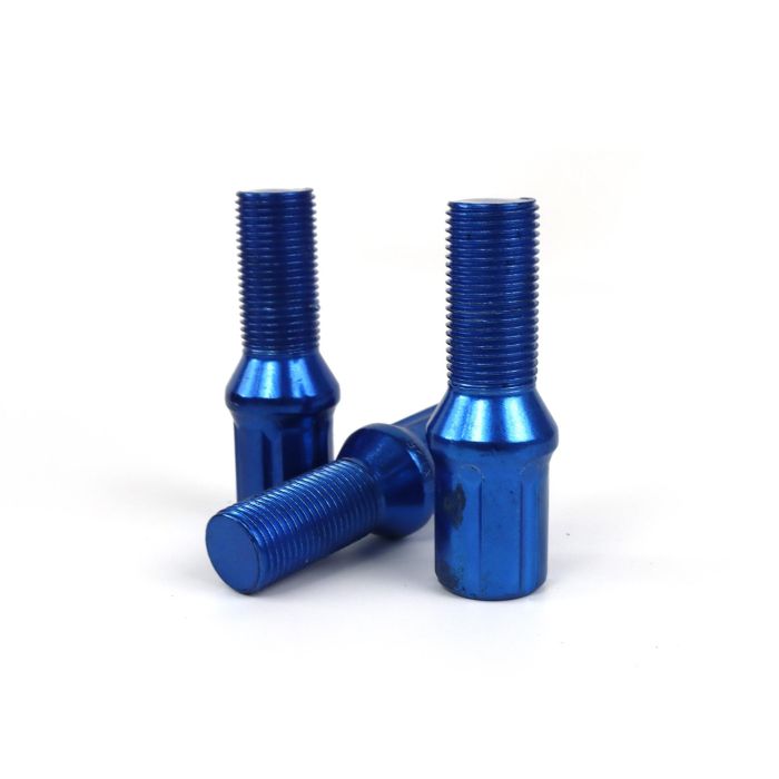 Set Tuercas OMP 27 mm Azul 20 uds M12 x 1,50 4 Set Tuercas OMP 27 mm Azul 20 uds M12 x 1,50 4