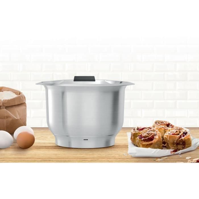 Bol de acero inoxidable para Robot de cocina MUM Serie 2 - BOSCH - MUZS2ER - 3,8 L 1