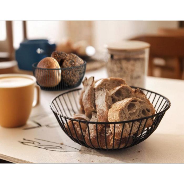 Panera Oval de Metal My Bar 20 x 15 x 8 cm (12 Unidades) 3 Panera Oval de Metal My Bar 20 x 15 x 8 cm (12 Unidades) 3