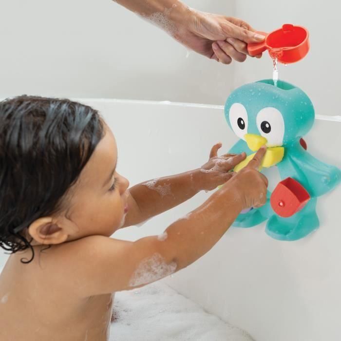 Juguete de baño - INFANTINO - Divertido pingüino para el baño 2