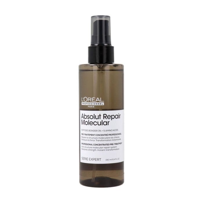 L'Oréal Absolut Repair Molecular - Prétraitement Réparateur 190ml - Repara 2 Años de Daños L'Oréal Absolut Repair Molecular - Prétraitement Réparateur 190ml - Repara 2 Años de Daños