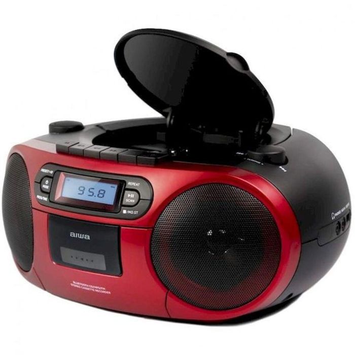Radio Cassette Aiwa BBTC-550RD Bluetooth 2 Radio Cassette Aiwa BBTC-550RD Bluetooth 2