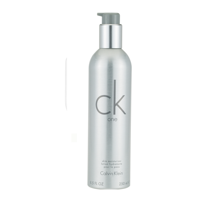 Calvin Klein CK ONE Loción Hidratante Corporal Unisex para Todo Tipo de Pieles, Fragancia Cítrica Aromática 250 ml