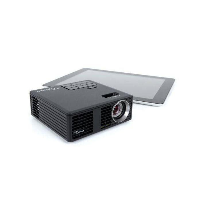 Optoma DLP, 1280 x 800, CR 15000:1, LED Lamp, HDMI & MHL v1.0, VGA, Audio Out 3.5mm, microSD-slot, USB-A, 0.38kg 6 Optoma DLP, 1280 x 800, CR 15000:1, LED Lamp, HDMI & MHL v1.0, VGA, Audio Out 3.5mm, microSD-slot, USB-A, 0.38kg 6