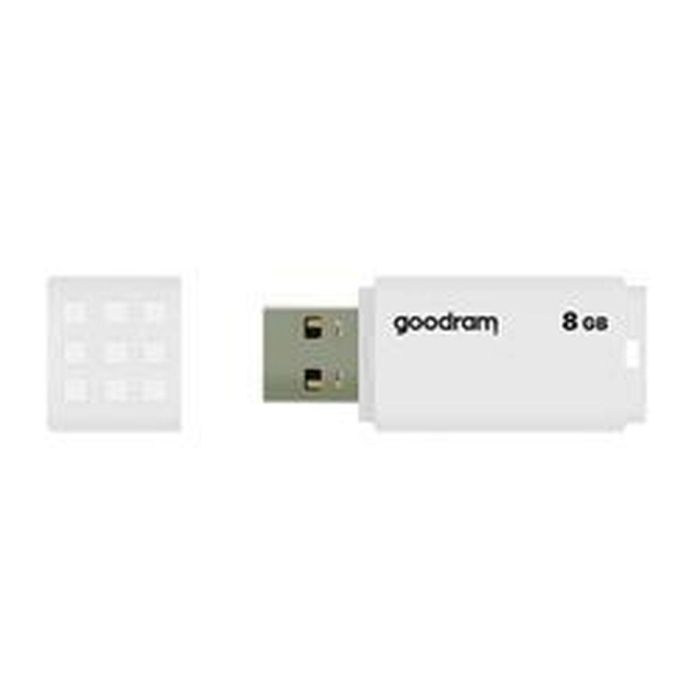 Pendrive GoodRam UME2 Blanco 8 GB Pendrive GoodRam UME2 Blanco 8 GB