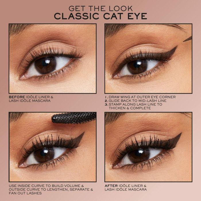 Lancôme LASH IDÔLE Delineador de Ojos Waterproof #04-Brown, Punta Fieltro Ultrafina, Duración 24h, Mirada Intensa 1ud 2 Lancôme LASH IDÔLE Delineador de Ojos Waterproof #04-Brown, Punta Fieltro Ultrafina, Duración 24h, Mirada Intensa 1ud 2