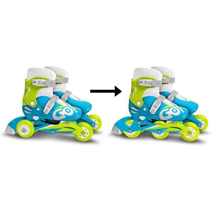 BOY 2 en 1 Patines en línea Tres ruedas Talla 27-30 SKIDS CONTROL