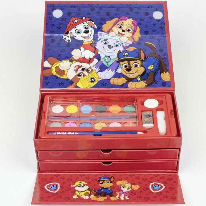 Set Papelería Coloreable Maletín Paw Patrol 4