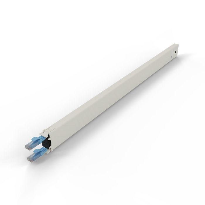 PATCHBOX patchbox.one Cassette de Cable UTP Cat.6a Modular 30RU PoE++ Azul para Redes y Gestión de Rack | Instalación Rápida | Compatible ISO