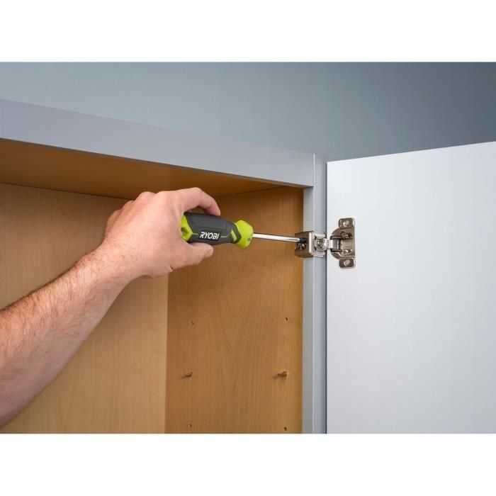 Ryobi RHSDS9PC Juego de 9 destornilladores magnéticos 5 Ryobi RHSDS9PC Juego de 9 destornilladores magnéticos 5