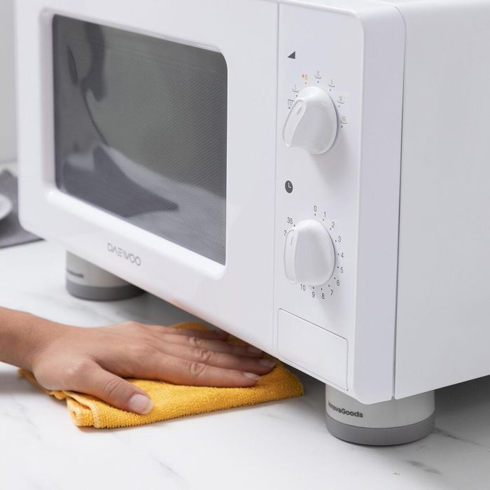 Innovag Set de Pies Antivibración Apilables Novib, 6,6 x 3,8 x 6,6 cm (24 Cajas) 8