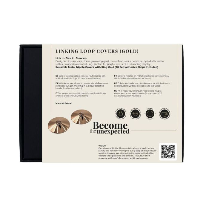 Pezoneras Guilty Pleasure Negro Talla única 3 Pezoneras Guilty Pleasure Negro Talla única 3