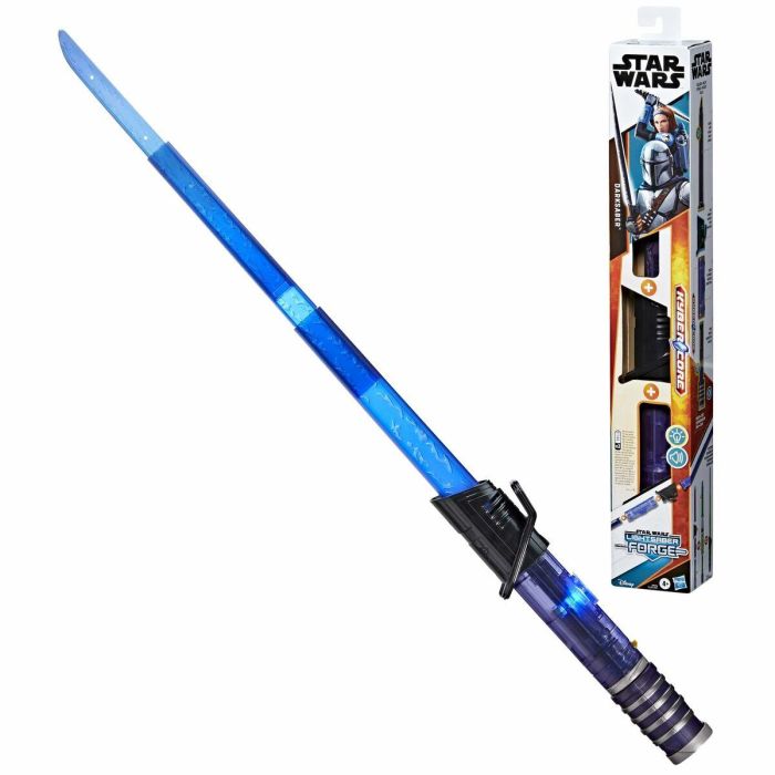 Hasbro Star Wars Lightsaber Forge Kyber Core Sable láser electrónico Mandalorian Sable negro Juguetes para niños 4 años 0 Hasbro Star Wars Lightsaber Forge Kyber Core Sable láser electrónico Mandalorian Sable negro Juguetes para niños 4 años 0