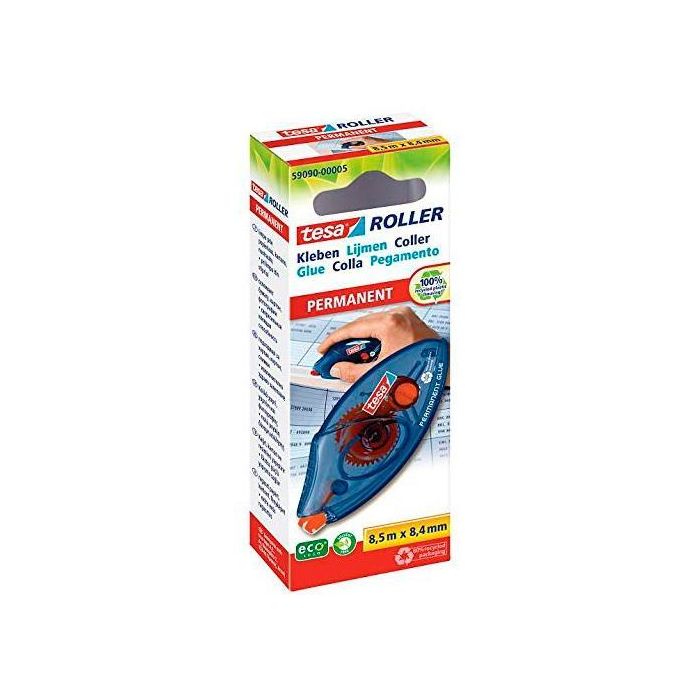 Tesa Rodillo Adhesivo Permanente Desechacle 8,40 mm X 8,50M Carcasa Plástico Reciclado Tesa Rodillo Adhesivo Permanente Desechacle 8,40 mm X 8,50M Carcasa Plástico Reciclado
