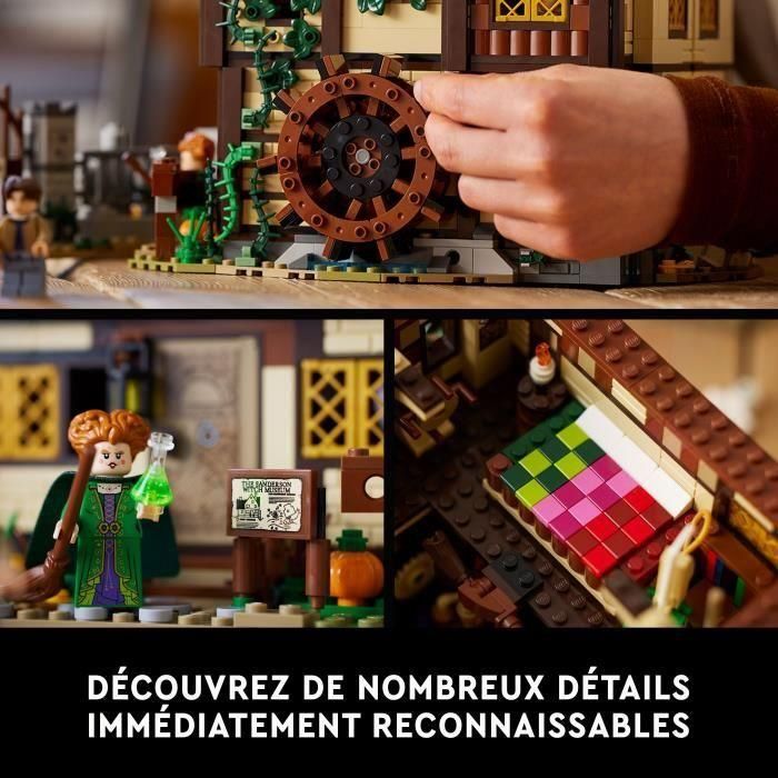 Juego de Construcción Lego Disney Hocus Pocus - Sanderson Sisters' Cottage 21341 2316 Piezas 4