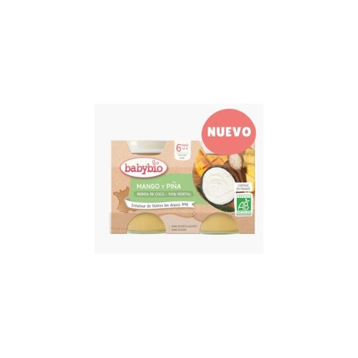 Yogur Coco Mango Piña 2X130Gr. Bio