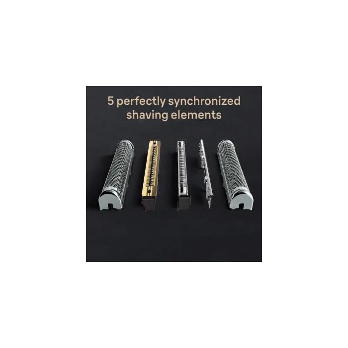 Braun Rasierer Series 9 Pro+ 9565cc Máquina de afeitar de láminas Wet & Dry Metálico Tecnología Sonic Autonomía 60 min 3