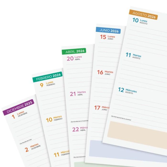 Finocam Agenda Cosmo Espiral Doble 4º 1Dp Iris 2025-2026, Estudiante y Adulto, Diseños Variados, Cierre con Goma 1 Finocam Agenda Cosmo Espiral Doble 4º 1Dp Iris 2025-2026, Estudiante y Adulto, Diseños Variados, Cierre con Goma 1