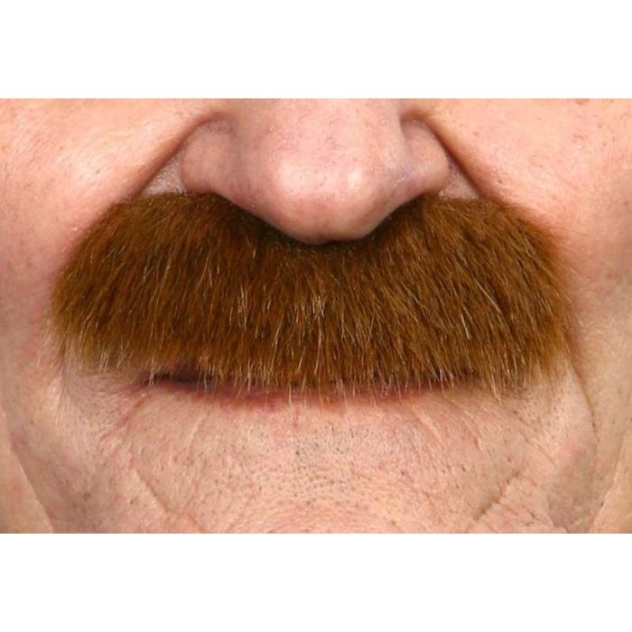 Bigote adulto pelirrojo talla única Bigote adulto pelirrojo talla única