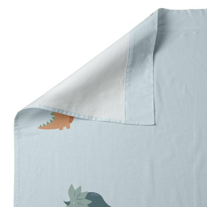 Juego de Sábanas HappyFriday HF Mini Dinosaur Multicolor Cama de 105 2 Piezas 1